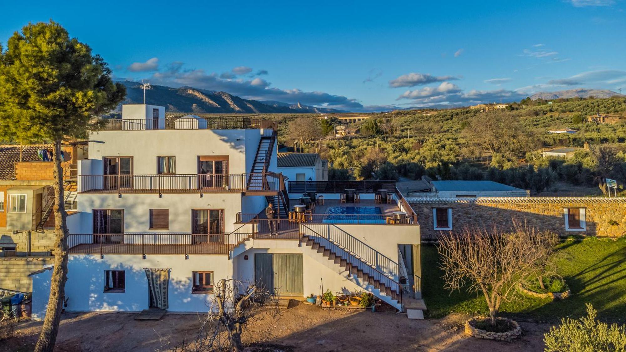 Apartamentos Turisticos Rurales Camino Rio Peralta Pozo Alcón Eksteriør bilde